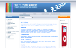 1001telephonenumbers.com