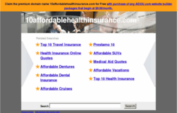10affordablehealthinsurance.com