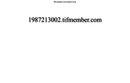 1987213002.tifmember.com