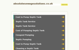 absolutesewagesolutions.co.uk
