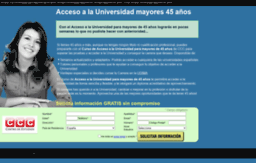 accesouniversidadmayores45.org