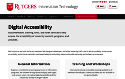 accessibility.rutgers.edu