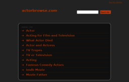 actorbrowse.com