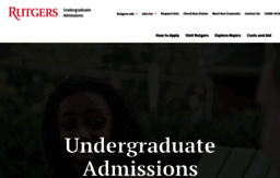 admissions.rutgers.edu