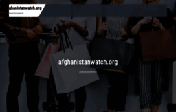 afghanistanwatch.org