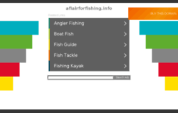 aflairforfishing.info