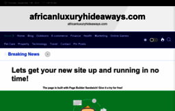 africanluxuryhideaways.com