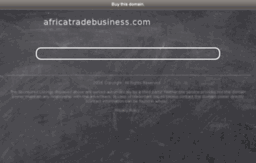 africatradebusiness.com