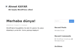 ahmetkayar.com.tr