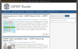 aipmt2016results.co.in