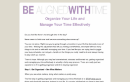 alignedwithtime.com