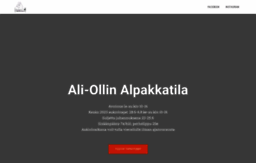 aliollinalpakkatila.fi