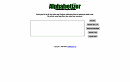alphabetizer.org
