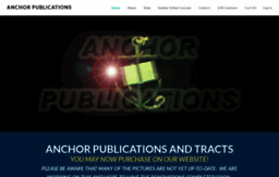 anchorbooksandtracts.com