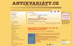 antikvariaty.cz