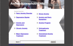 anxietyagoraphobia.info