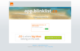 app.blinklist.co