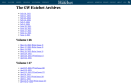 archives.gwhatchet.com