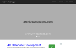 archivewebpages.com