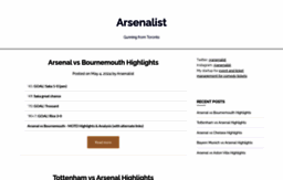 arsenalist.com