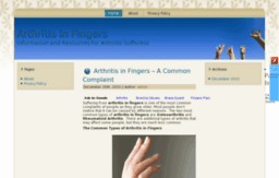 arthritisinfingers.info