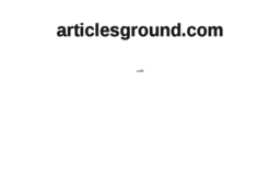 articlesground.com