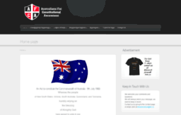 australiansforconstitutionalawareness.net.au
