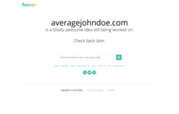averagejohndoe.com