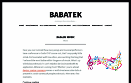 babatek.com