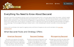 baccaratrulesandstrategy.com