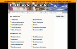 backlinkforum.info
