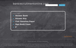 bankrecruitmentonline.com