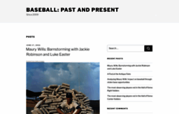 baseballpastandpresent.com