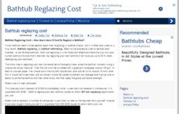 bathtubreglazingcost.org