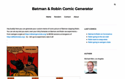 batmancomic.info