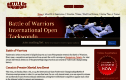 battleofwarriors.com