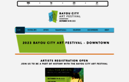 bayoucityartfestival.com