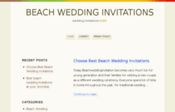 beachweddinginvitations.org