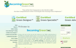 becominggreeninc.com