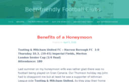 beerfriendlyfootballclubs.com