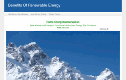 benefitsofrenewableenergy.co.uk