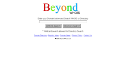 beyondwhois.com
