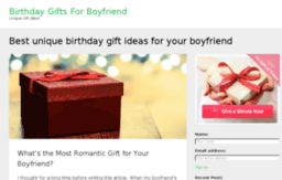 birthdaygiftsforboyfriend.net