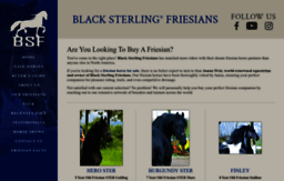 blacksterlingfriesians.com