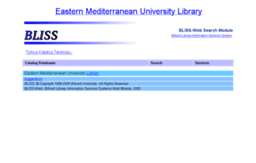 bliss.emu.edu.tr