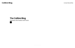 blog.calibre-ebook.com