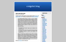 blog.craigslist.org