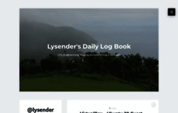 blog.lysender.com