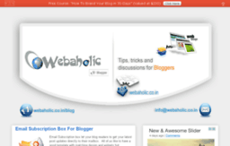 blogger.webaholic.co.in