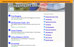 bloggingart.info